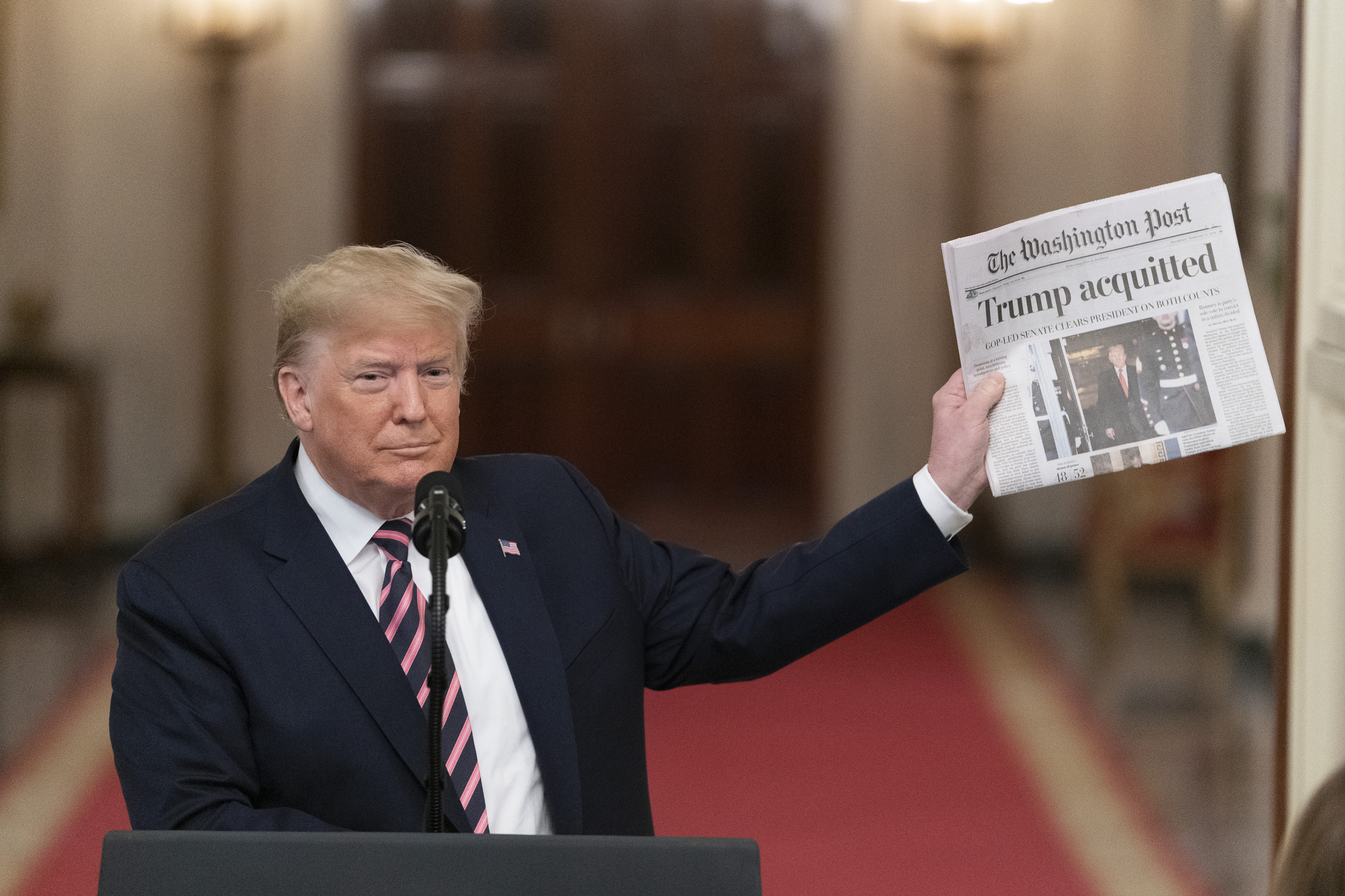 President Trump delivers remarks